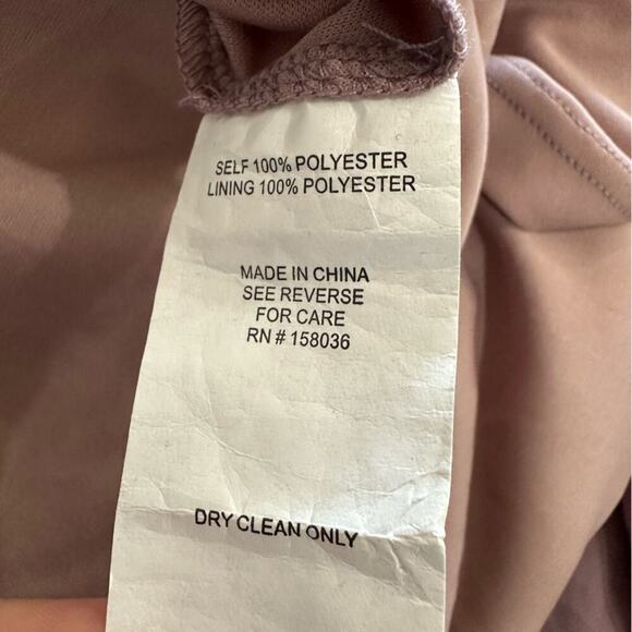 Birdy Grey Gwennie Chiffon Long Maxi Bridesmaid Dress Dark Mauve XS New - Picture 15 of 16